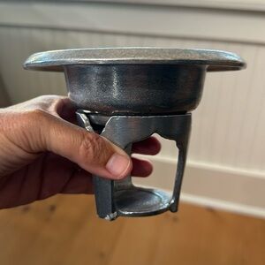 ➰Wilton Armetale, potpourri burner.  Vintage heart design.